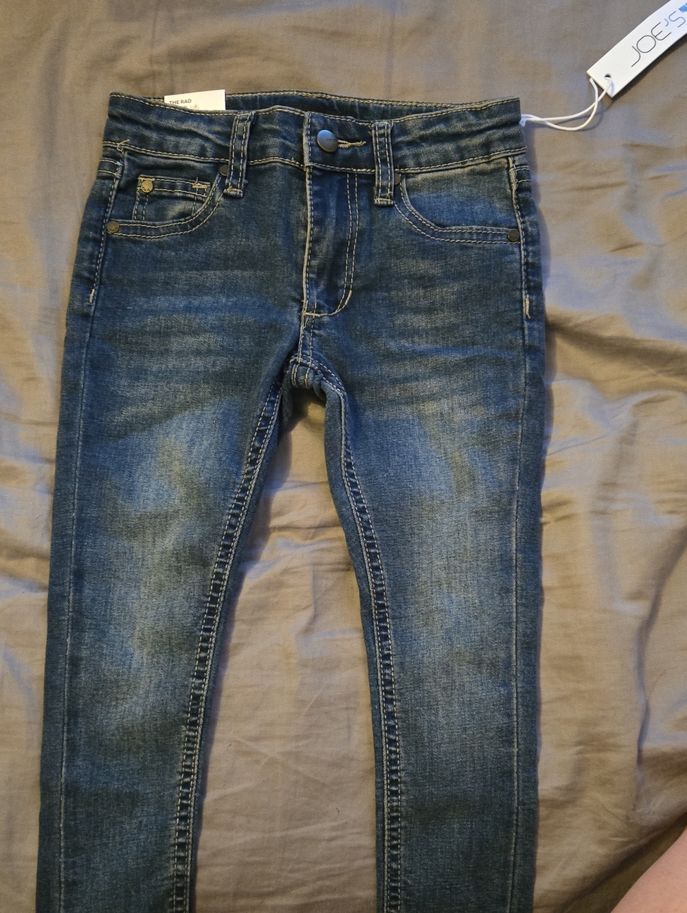 Joe's Jeans Kids Blue Faded Skinny Stretch Jeans
